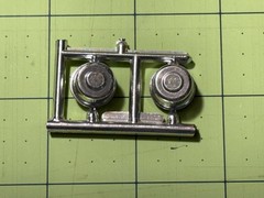 Monogram PC88 32 Ford The Big Deuce Parts Kitbash Chrome Engine Part #113