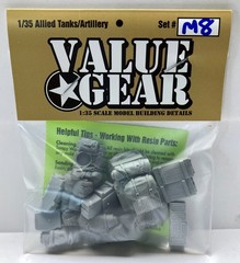 1/35 Scale US Army M8 Howitzer Stowage Set Fits Tamiya Kit – Value Gear – Resin