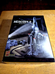 PEGASUS HOBBIES Model MERCURY 9 ROCKET Kit #9103