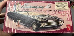 #2 AMT K-362 1962 Mercury Meteor Sedan Annual Vintage Car Model KIT 1/25 McM