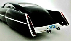 Cadillac Eldorado Classic1959Race Car Custom Built Concept Metal Model Chopped