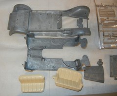 Vtg Hubley Metal Car Kit Lot 2 Model A Station Wagon 1930 Packard Phaeton 1:22