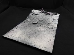 1/35 Scale Military Diorama Base Terrain Display Model Soldiers Figures Diecast