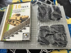 AFV Club 1/35 Scale T16 M3 Stuart M5-Light Tank Track Model Kit #AF35019