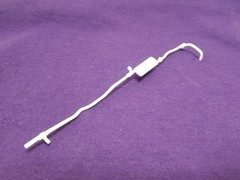 48 Ford Coupe EXHAUST PIPES MUFFLER from Revell 1:25 Model Kit 1948