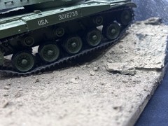 1/35 Scale Military Diorama Base Terrain Display Model Soldiers Figures Diecast