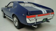 Race AMC Javelin Classic Muscle Car Hot Rod Custom Built Metal Model RARE 1969