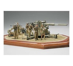 Tamiya 1/35 Model Kit German Army 88mm Cannon Flak36 North African Campaign 5194