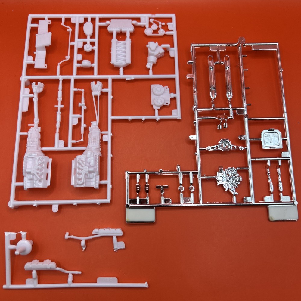 Dodge Viper RT/10 Monogram Engine Trans Intake Chrom Model Parts 1:25 New L2