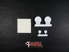 1:48 Resin Wheels Landing Gear for LaGG 3 scale model
