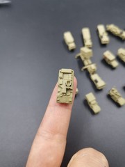 3D Printing 1/450 Us Military Tactical Armored Vehicle Model Package 17 Vehicles