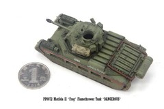 S-Model 1/72 Australia Matilda II “Frog” Flamethrower Tank Finished Model#PP0072