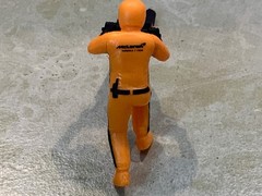 Formula racing mclaren #4 jw/4 pitmen 1/43 scale new RARE BY BURAGO