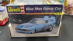 NIB 1999 BLUE MAX FUNNY CAR HARRY SCHMIDT 1/25 REVELL MODEL KIT #85-7661