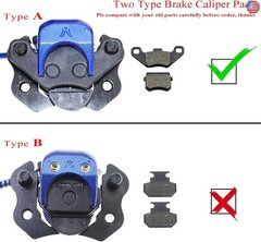 PRO BAT ATV Hydraulic Disc Brake Kit with Brake Caliper Rotor for 50cc 70cc