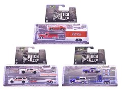 Greenlight 31190-A-B-C 1/64 “Racing Hitch & Tow” Series #6 Set of 3