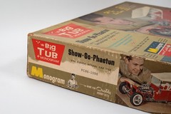 Vintage Monogram Big Tub Show-Go-Phaeton 1/8 Scale Ford T Hot Rod Model Kit Unbu