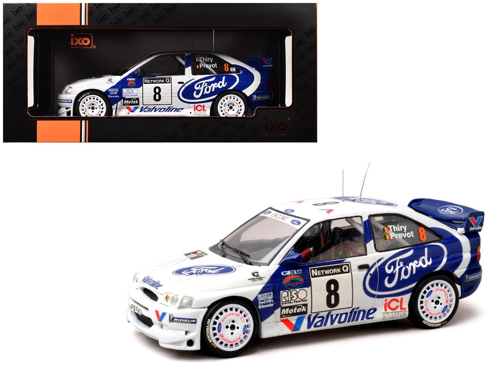 IXO 18RMC170B22 1/18 Ford Escort WRC #8 Bruno Thiry – Stephane Prevot