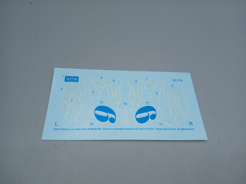 AMT Revell monogram 1/32 1/24 1/25 Car Decals For Your Model Cars