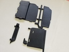 INTERIOR PANELS from Kenworth Aerodyne Cab Over AMT 1:25 Model Kit