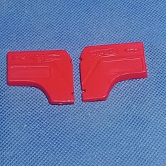 🌟 Door Panels Little Red Wagon 1:25 Scale 1000s Model Car Parts 4 Sale