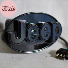 Compatible/Replacement for LED Light Hitch Receiver Covers Officially Licensed J
