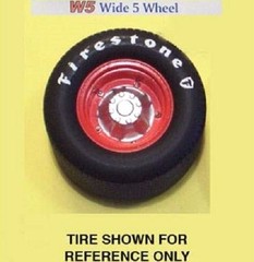 #W5 – 1960’s/1970’s ‘Wide 5’ Late Model 11″ Wide Wheels – 1/25 Model PPP – LQQK