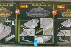 1/16 Pz.Kpfw.III Ausf. J/L/M (3-in-1) Gallery Models #64011 Shrink Wrapped MISB