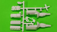 66 1966 Impala SS Modified Stocker 1/25 427 motor engine chrome headers fin cvrs