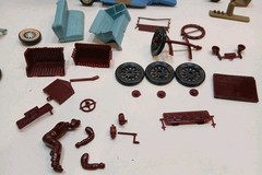 Revell Highway Pioneers Jaguar, Gowland 36 Cord, Rolls Royce Model Kit Parts Lot
