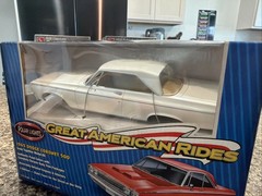 POLAR LIGHTS 1965 DODGE CORONET 500 WHITE PAINT FACTORY SEALED! CIRCA 2004! VMCP