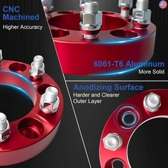 MEILUNBS 6×5.5 Wheel Spacers Fit for Tahoe, Avalanche, Yukon XL, Frontier