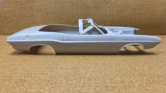 1970 Dodge Challenger BODY SHELL & ACCESSORIES 1/25 AMT NEW Model Kit PARTS