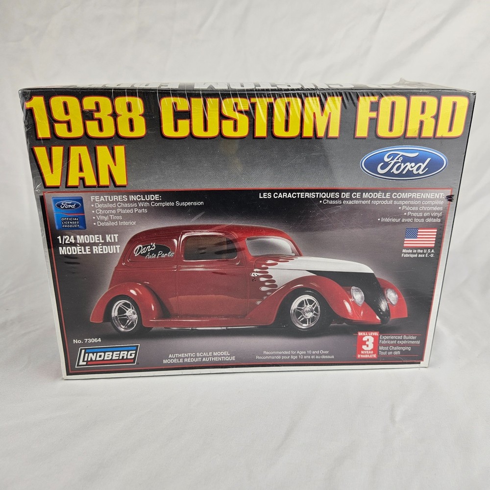 Lindberg 1938 Custom Ford Van 1/24 Scale Plastic Model Kit