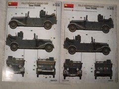 1/35 MiniArt Models German Kfz 2 Radio Car Type 170VK Funk Wagen PE Parts #35488