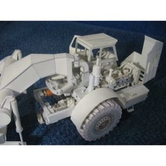 OREL 273 1/25 One-axle tow-truck МоAZ-546P USSR, 1973 Paper model kit