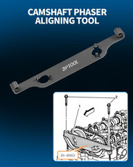 Camshaft Actuator Locking Timing Tool Kit Cam Phaser Retainer Water Pump Sprocke