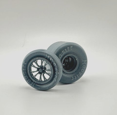 Drag Wheel set, Weld wheels and Hoosier tires