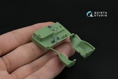 Quinta Studio 1/48 Ural-4320 3D Interior/Exterior Decals + Resin Kitty Hawk/Zimi