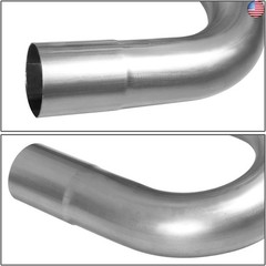 DNA Motoring ZTL-225RAW 16Pcs 2.25 Inches OD DIY Custom Mandrel Exhaust Pipe