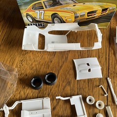 MPC 939 1/25 Pontiac GTO Super Stocker Plastic Model Kit INCOMPLETE