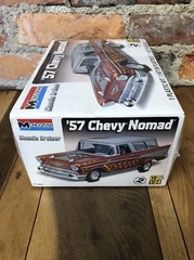 1957 Chevy Nomad Sealed Model Car Kit Monogram Classic Cruiser Level 2 Vintage
