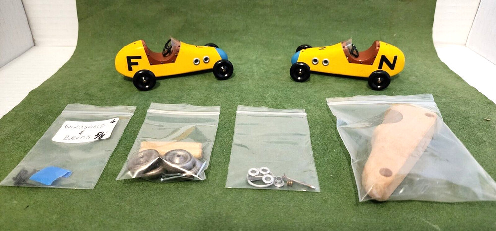 Vintage Wooden Midget Racer Kit