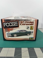 Revell Foose 1967 Dodge Coronet 1:25 Model Kit #4906 Open Box Complete Unbuilt