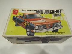 AMT Plymouth Barracuda Mad Mackerel Street Freaks Car Model Kit 1/25 scale T160