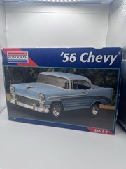 Monogram ’56 Chevy Vintage 1995 Model Kit NEW #2239 1956 Chevrolet Bel Air