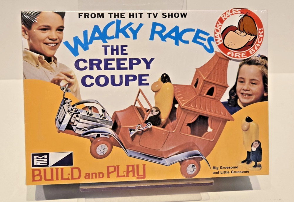 MPC Wacky Races The Creepy Coupe Car Model Kit Sealed New FREESHIP