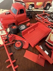 Vintage 1978 issue MPC Ford “Double Flip” pick-up model kit