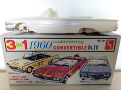 *ULTRA RARE! ORIGINAL VINTAGE AMT 1960 EDSEL RANGER CONVERTIBLE KIT *SUPER NICE!