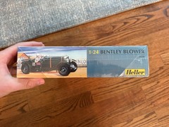 NEW SEALED IN BOX! Heller Model Kit 80731 Bentley Blower 1/24